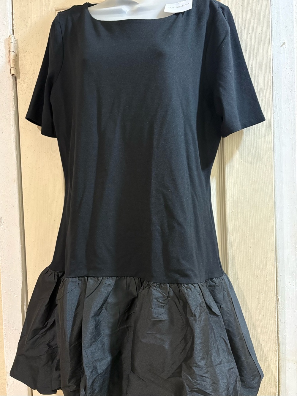 American Eagle Outfitters Black Scoop Neck Dress
